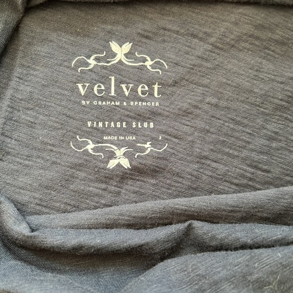 Velvet by Graham & Spencer Vintage Slub Tee - Picture 2 of 3